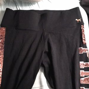 PINK yoga pant leggings